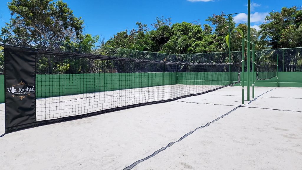 Duas quadras de Beach Tennis