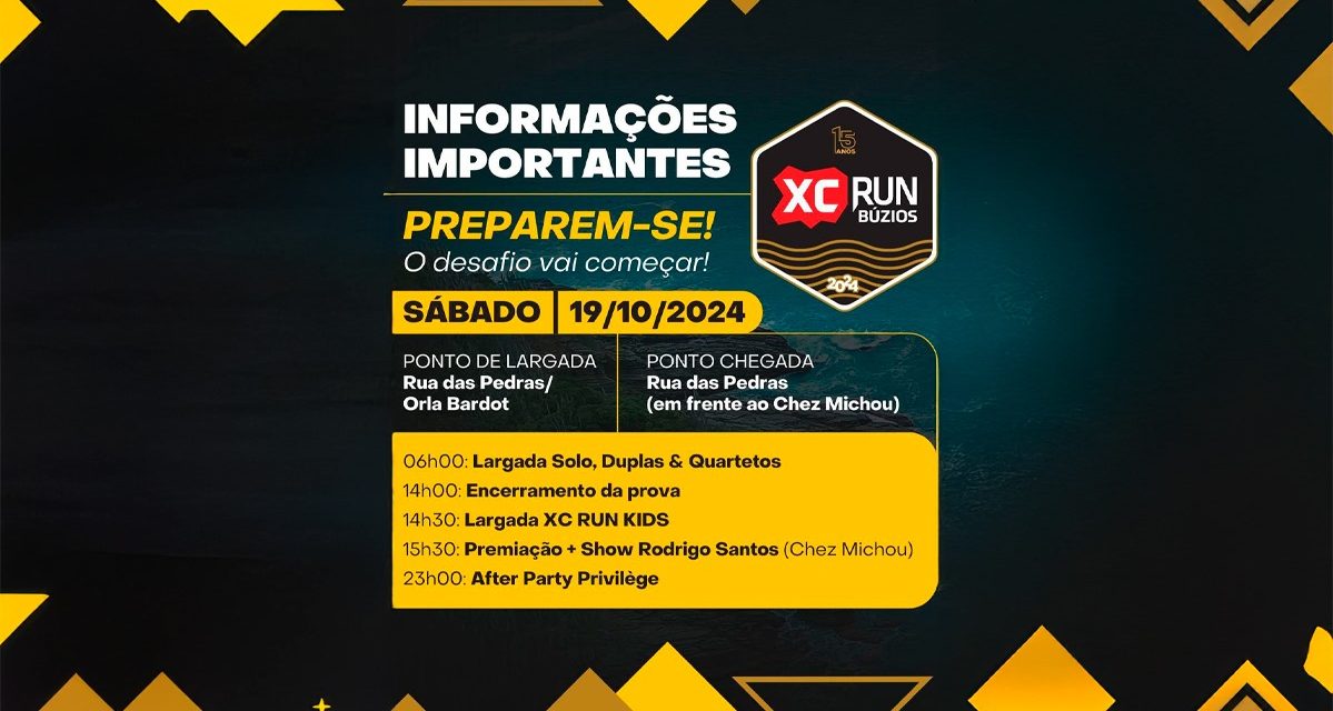 Prepare-se para o XCRun em Búzios!